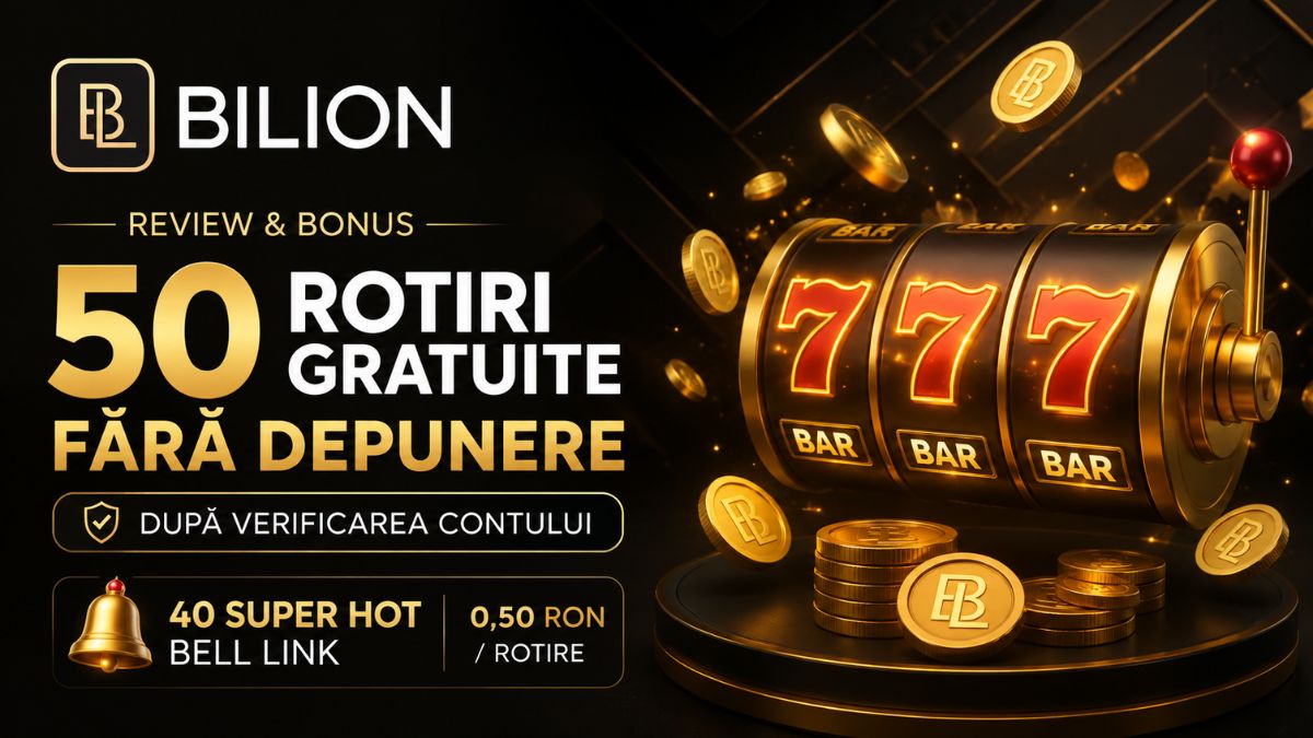 Bonus Bilion Fără Depunere: 50 Rotiri Gratuite