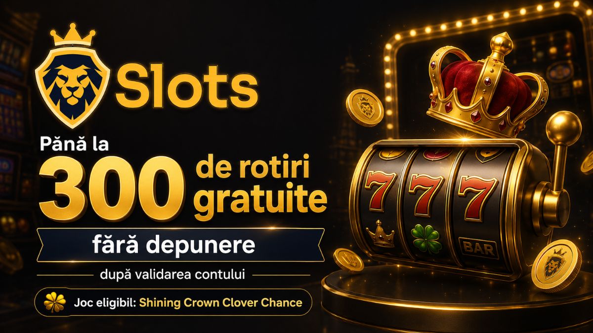 Bonus Royal Slots Fără Depunere Până la 300 Rotiri Gratuite
