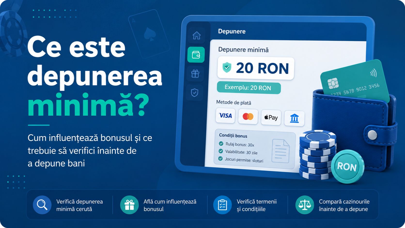 Ce este depunerea minimă la un cazino online