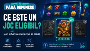 Ce este un joc eligibil la bonusurile de cazino