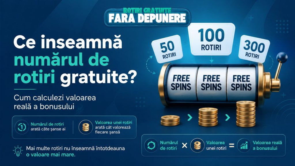 Ce înseamnă numărul de rotiri gratuite