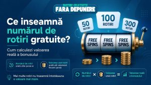 Ce înseamnă numărul de rotiri gratuite