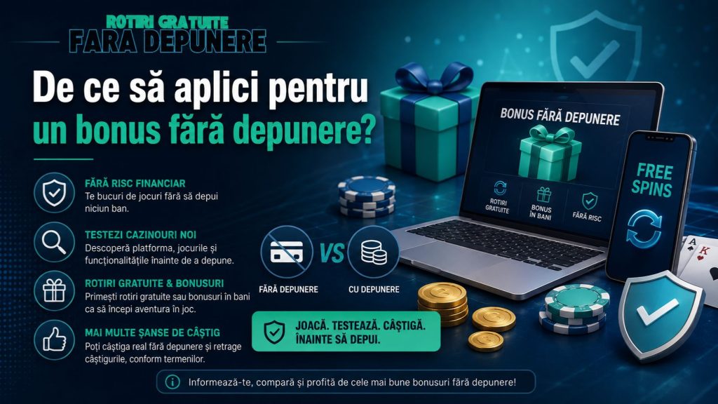 De ce să aplici pentru un bonus fără depunere