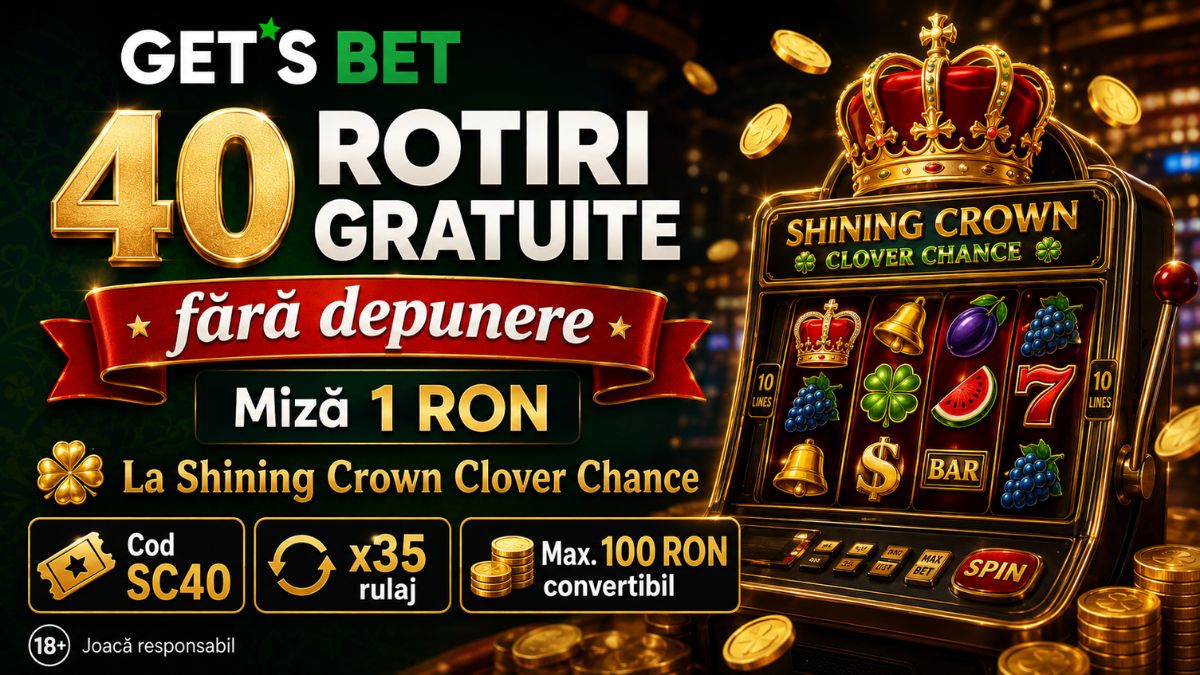 Gets Bet Fara Depune - 40 Rotiri Gratuite